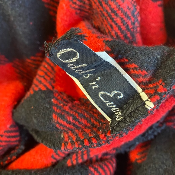 ❄️ VINTAGE Buffalo Check Wool Cape OneSizeFitsMost - Picture 5 of 5